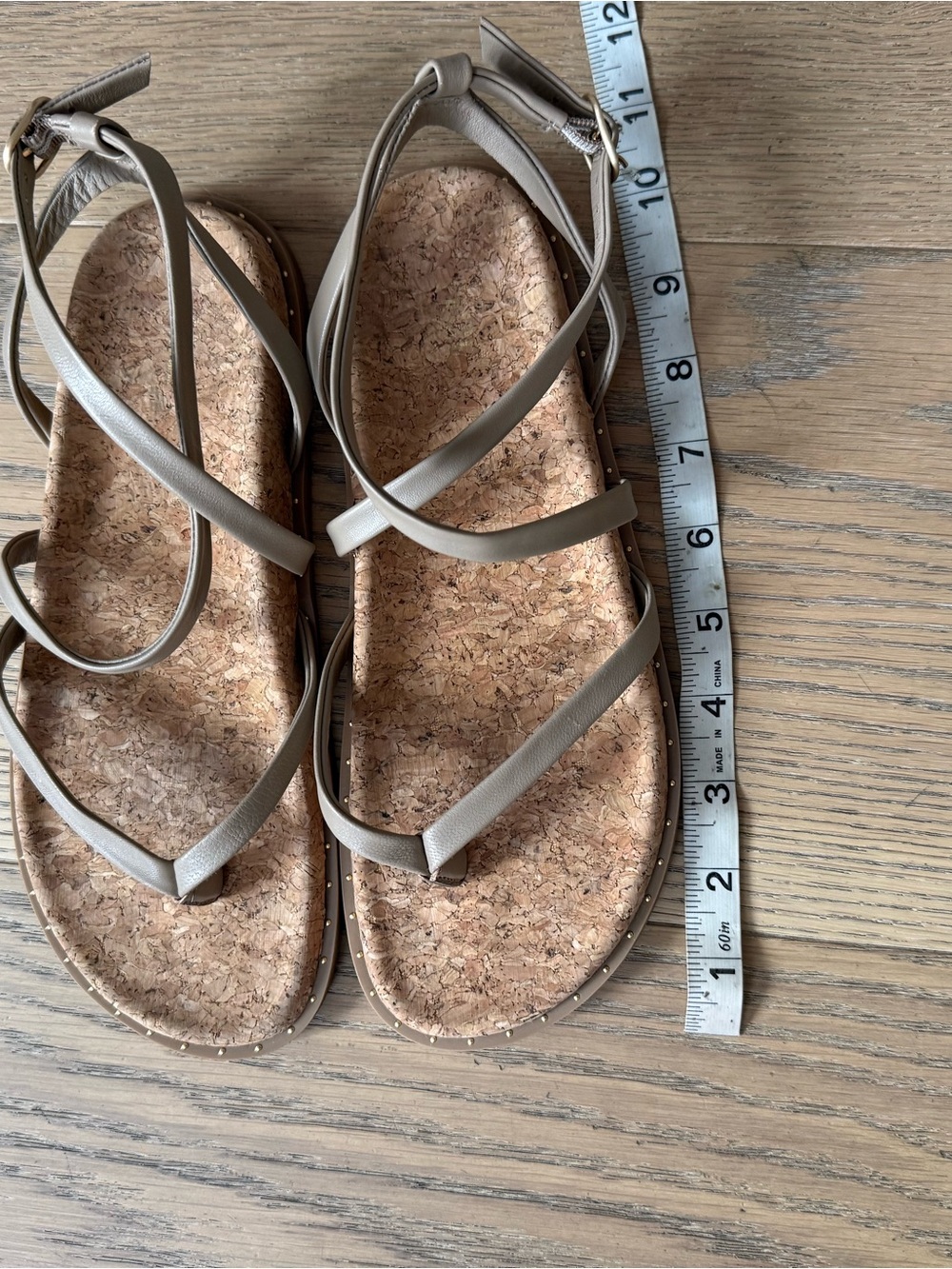 PAIGE Leather Strappy Sandals - Picture 4 of 9